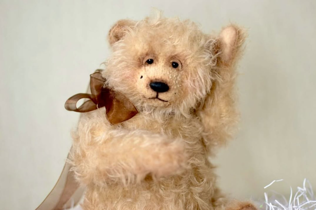 Handmade Teddy Bear — Toy photographs 1